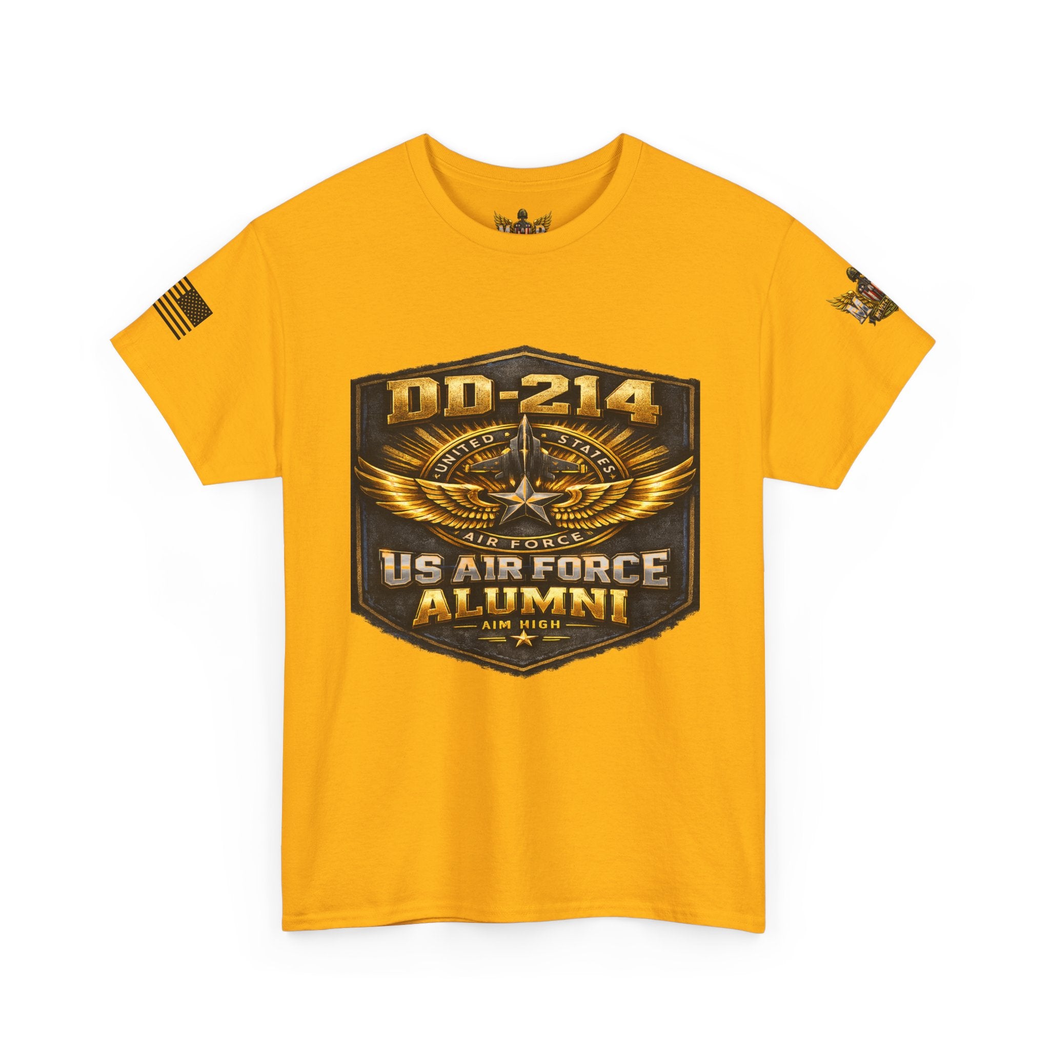 MVR US Air Force DD214 Alumni T-Shirt — Veteran Tribute Tee