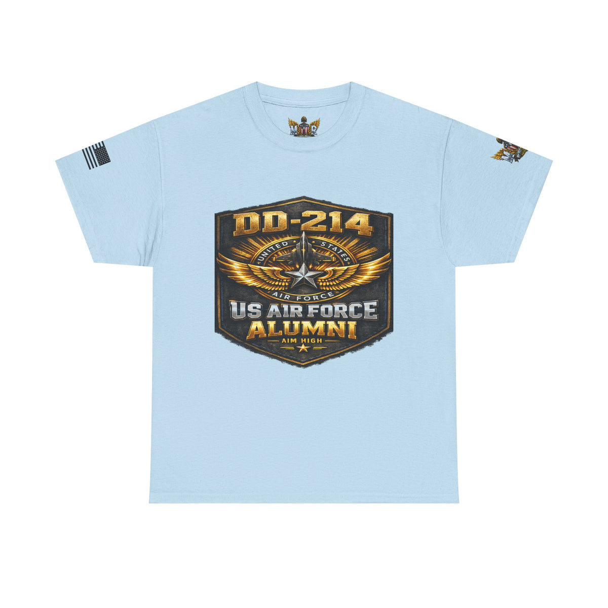 MVR US Air Force DD214 Alumni T-Shirt — Veteran Tribute Tee