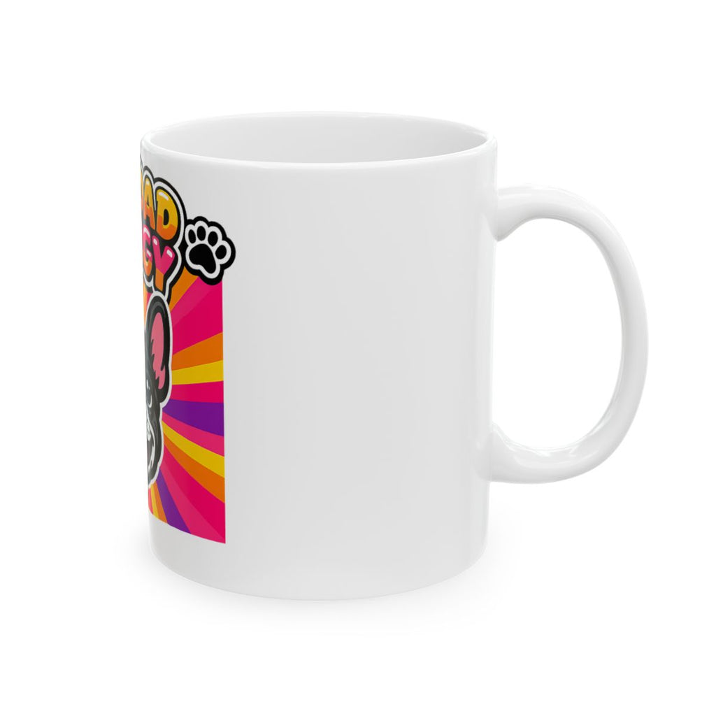 Dog Dad Energy Mug - right view