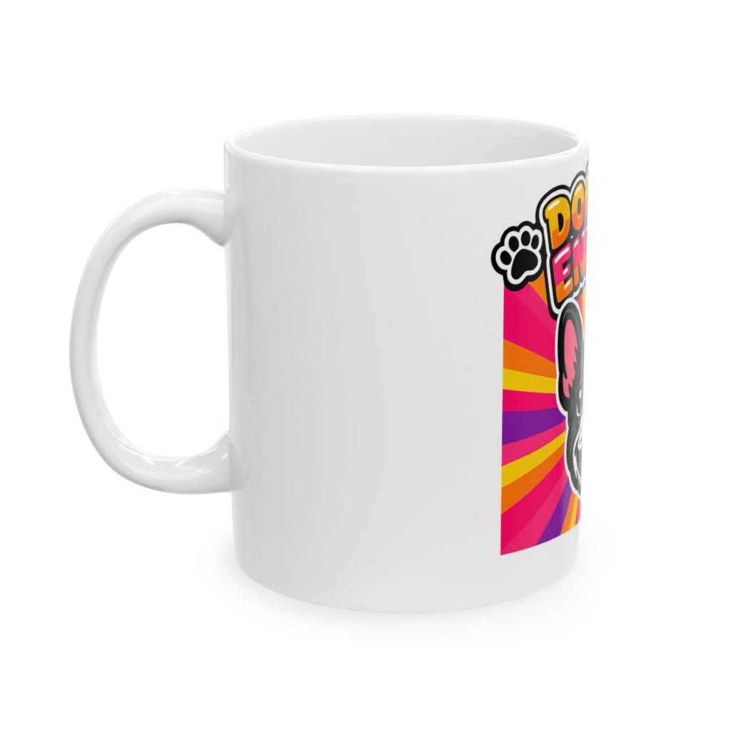 Dog Dad Energy Mug - left view